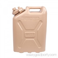 Ability One 5 Gallon BPA FREE Durable Plastic Water Jug, Desert Sand   